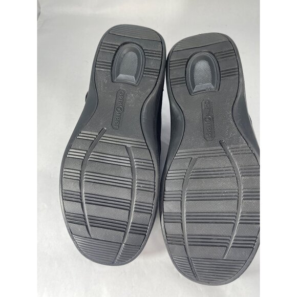 Orthofeet Mens X-Wide Orthopedic Shoes 10.5 4E Adjustable Strap Black Sole Comfo - Picture 3 of 10